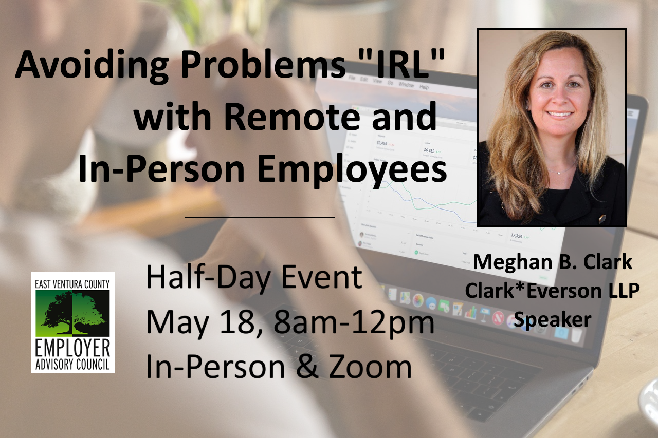 Avoiding Problems “IRL” with Remote and In-Person Employees
