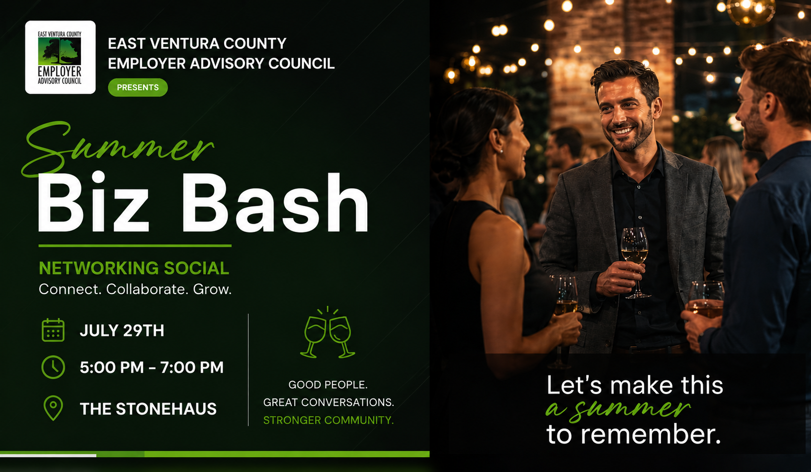 Summer Biz Bash: Sip, Socialize & Strategize